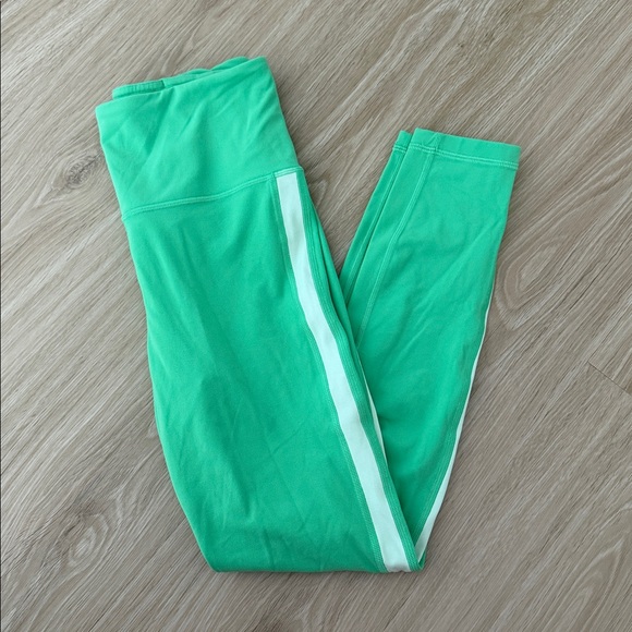 Athleta Green Set, Leggings and two bras - Picture 7 of 9